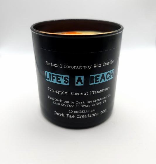 Life's A Beach Candle